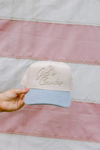 God's Country Vintage Trucker Hat - Denim