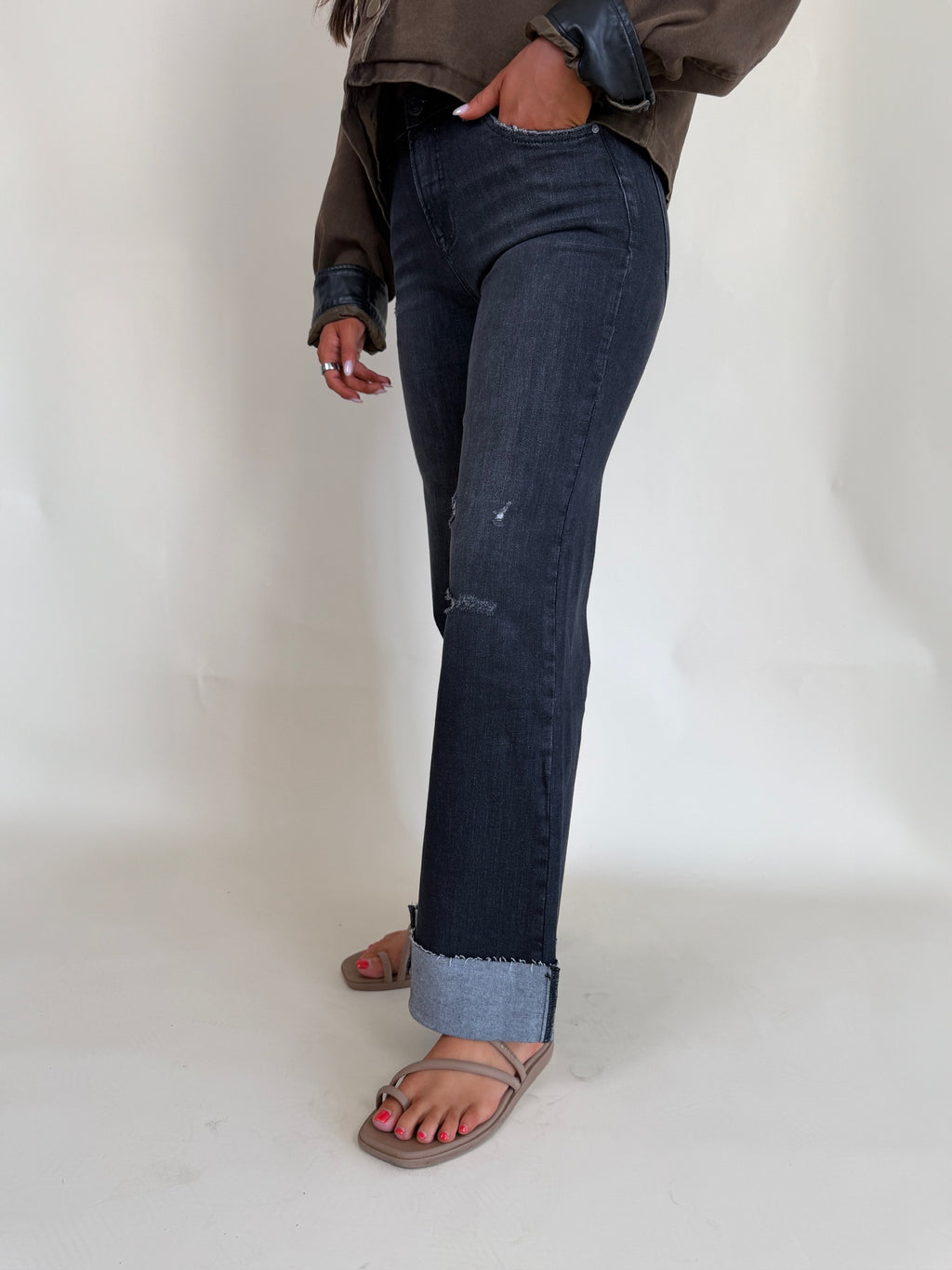 Jett Cuffed Jeans