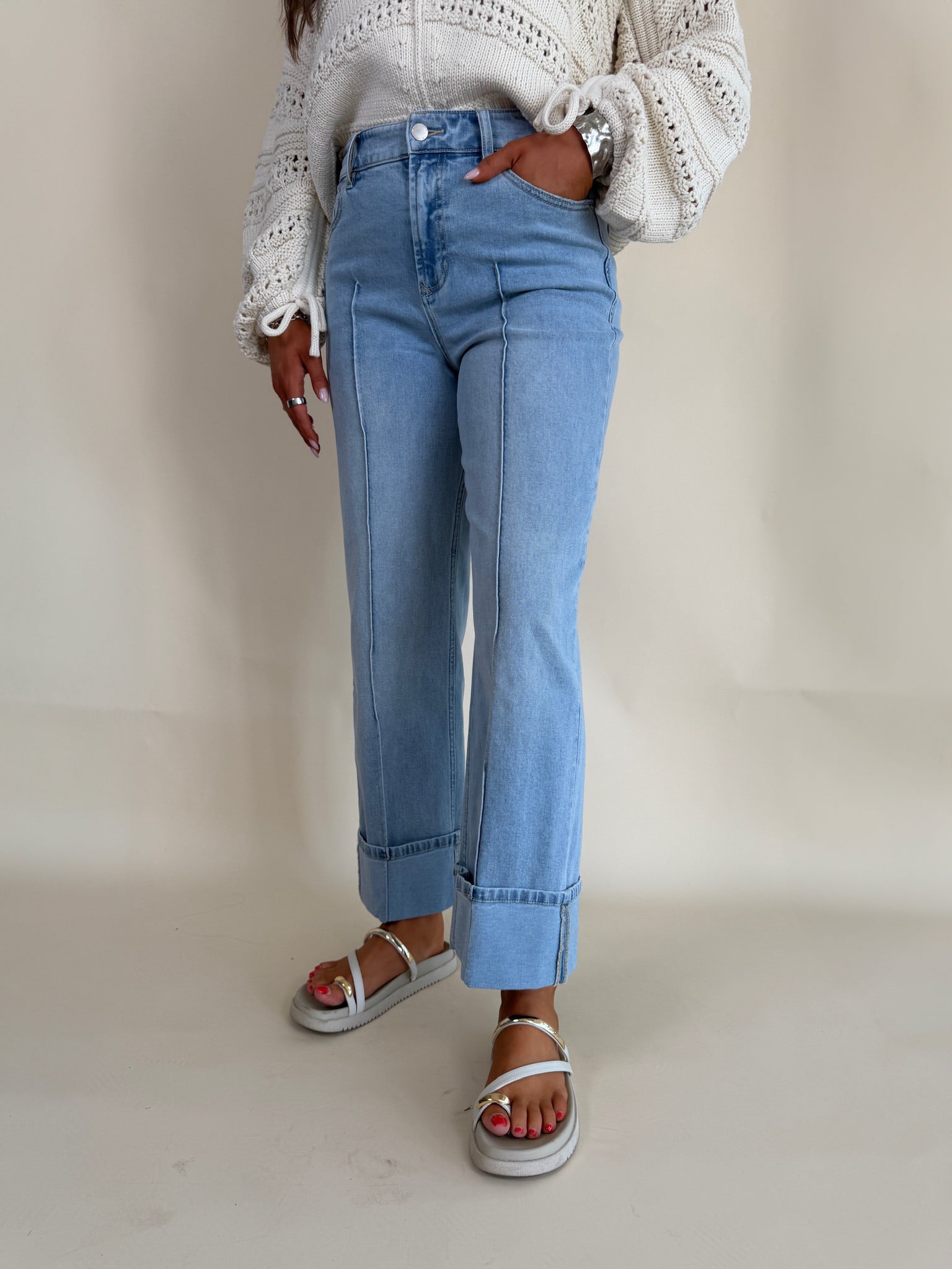 Holly Straight Leg Jean | Boulevard