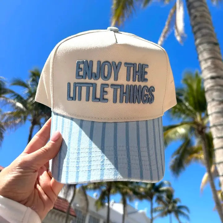 Enjoy the Little Things Vintage Trucker Hat