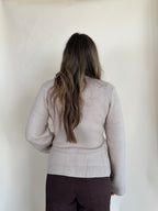 Crewneck Flair Sleeve Sweater