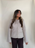 Crewneck Flair Sleeve Sweater