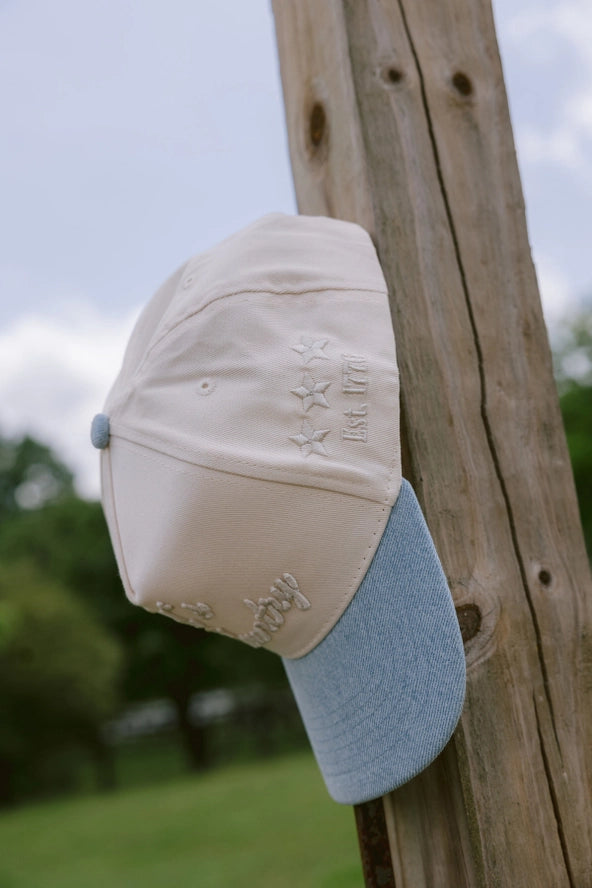 God's Country Vintage Trucker Hat - Denim