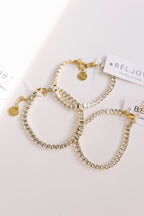 Basia Oval Tennis Bracelet