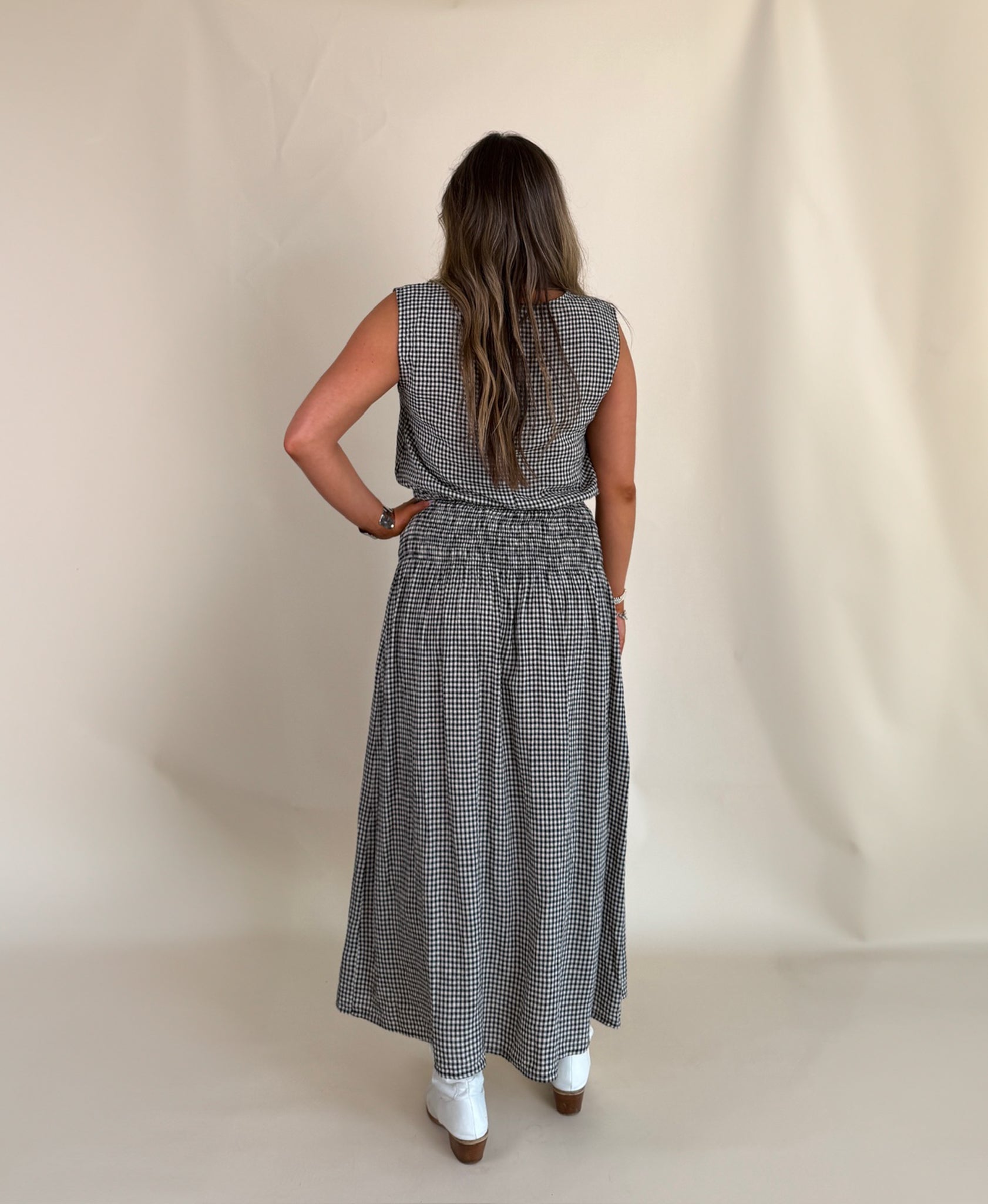 Brooke Gingham Skirt