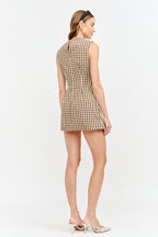 Clementine Mini Gingham Dress