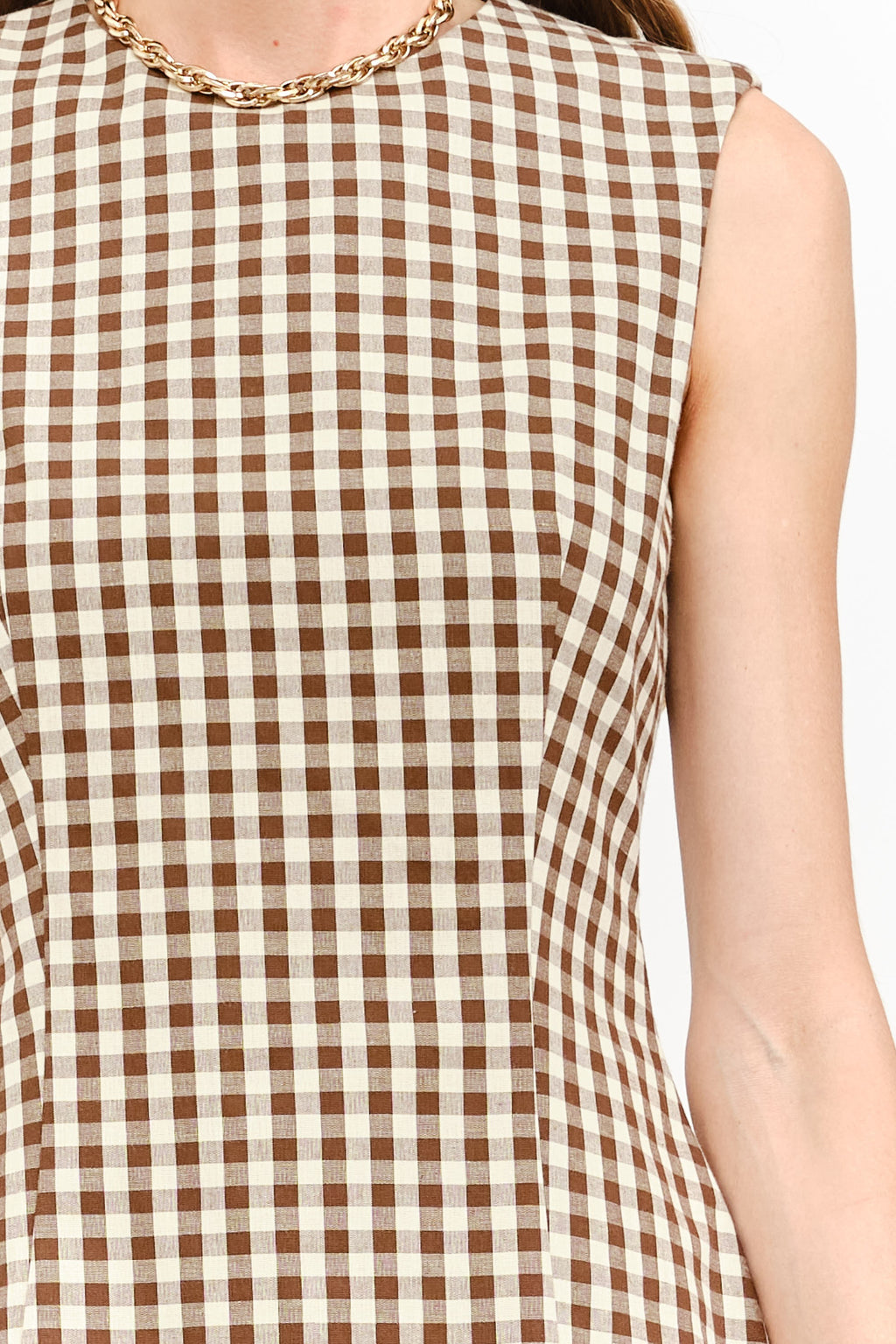 Clementine Mini Gingham Dress