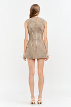 Clementine Mini Gingham Dress