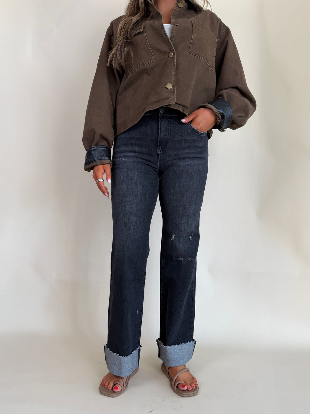 Jett Cuffed Jeans