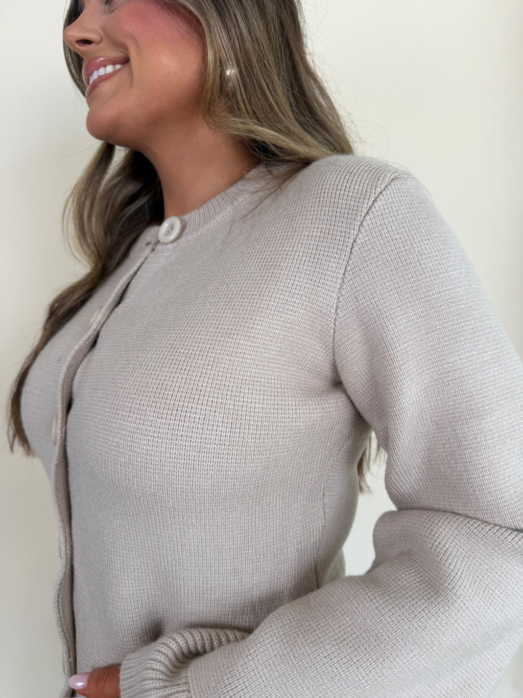 Crewneck Flair Sleeve Sweater
