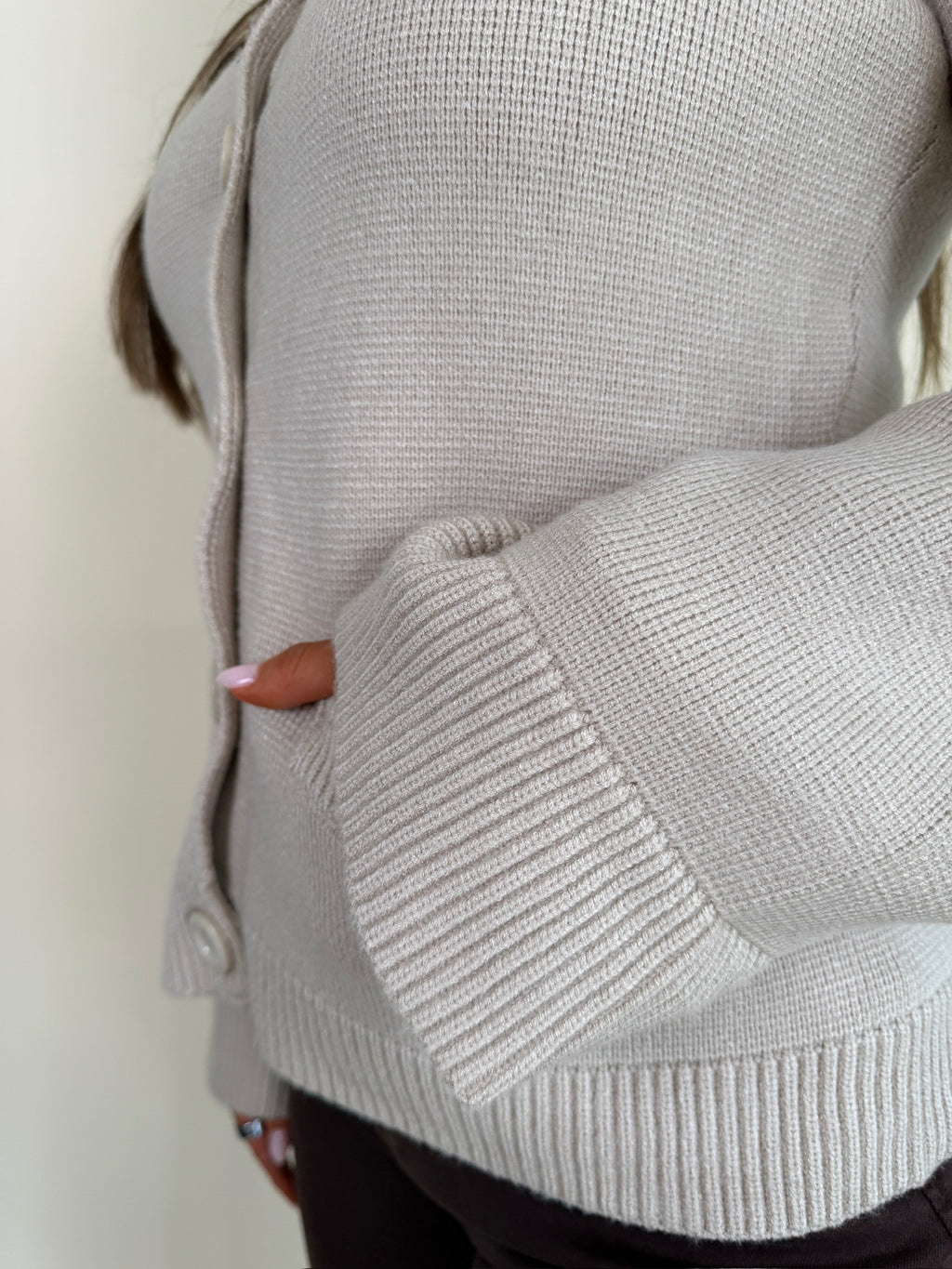 Crewneck Flair Sleeve Sweater