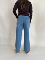 Holly Straight Leg Jean | Seafoam Breeze
