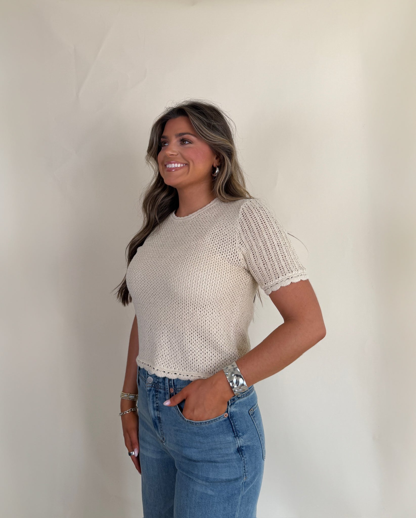 Solano Crochet Sweater