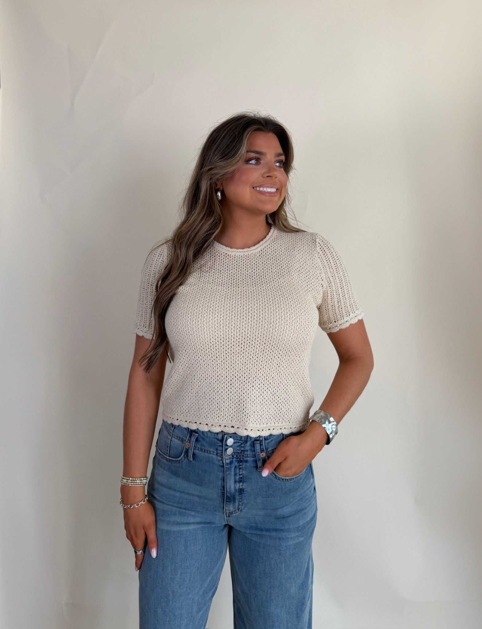 Solano Crochet Sweater