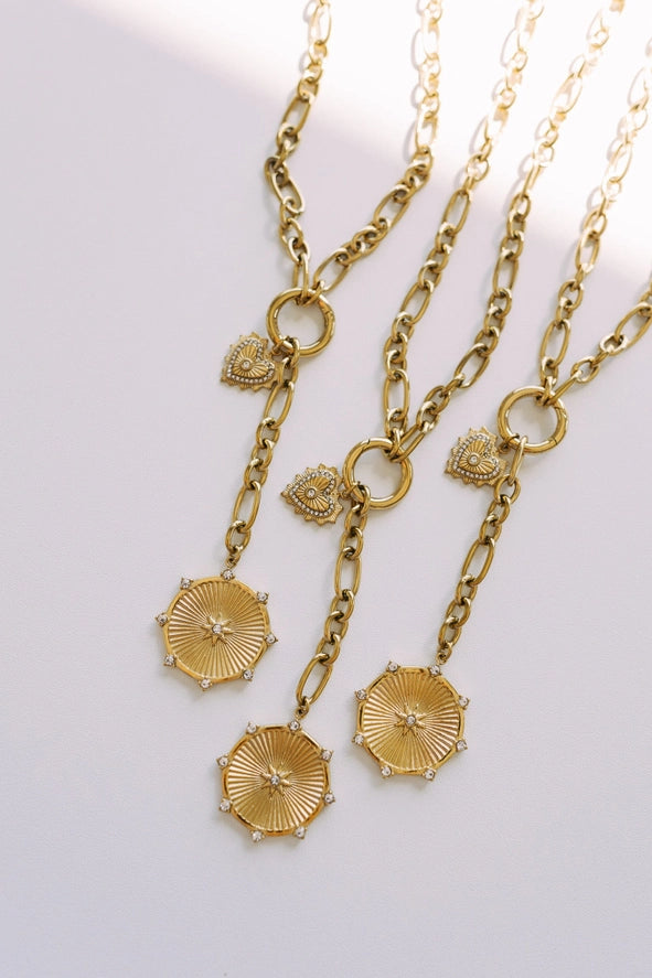 Laney Lariat Charm Necklace