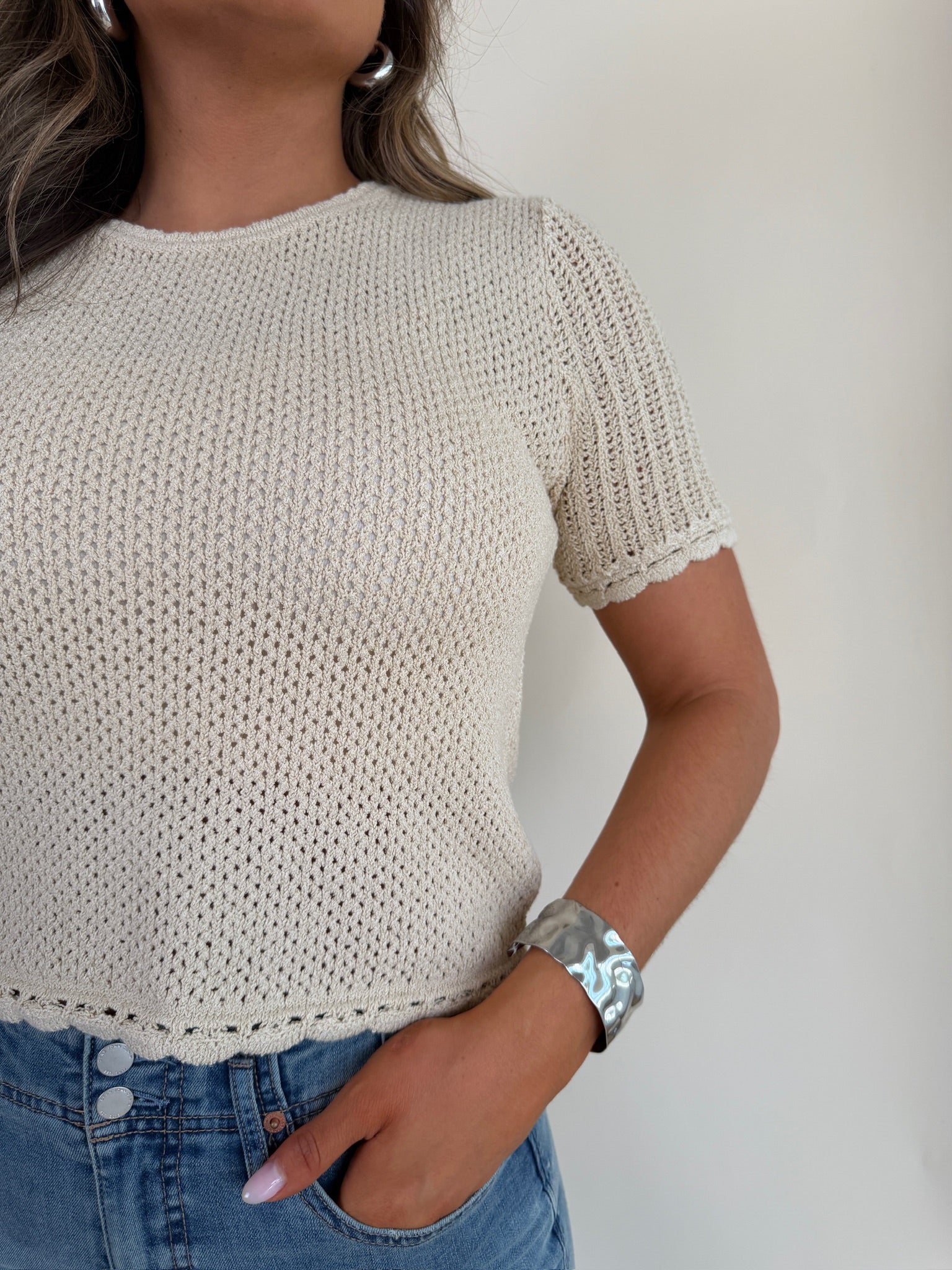 Solano Crochet Sweater