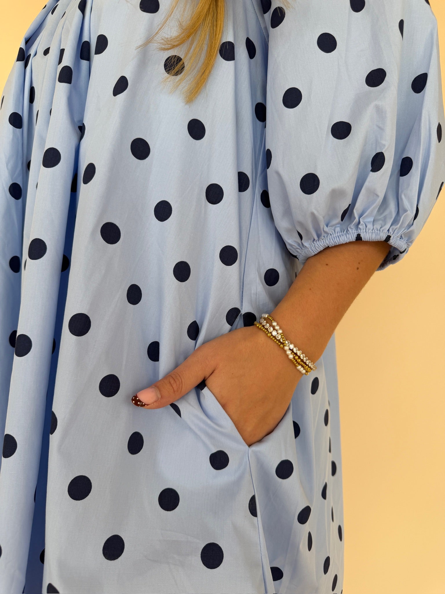 Polka Dot Mini Dress