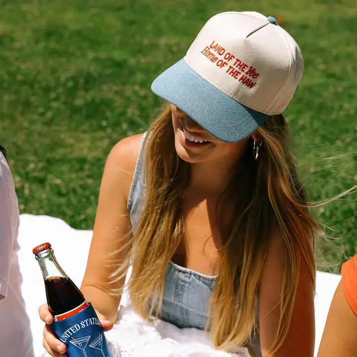 Land of the Yee Home of the Haw Denim Hat