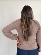 Front Tie Sweater Cardigan