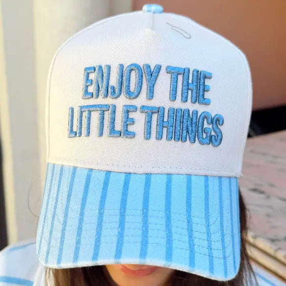 Enjoy the Little Things Vintage Trucker Hat