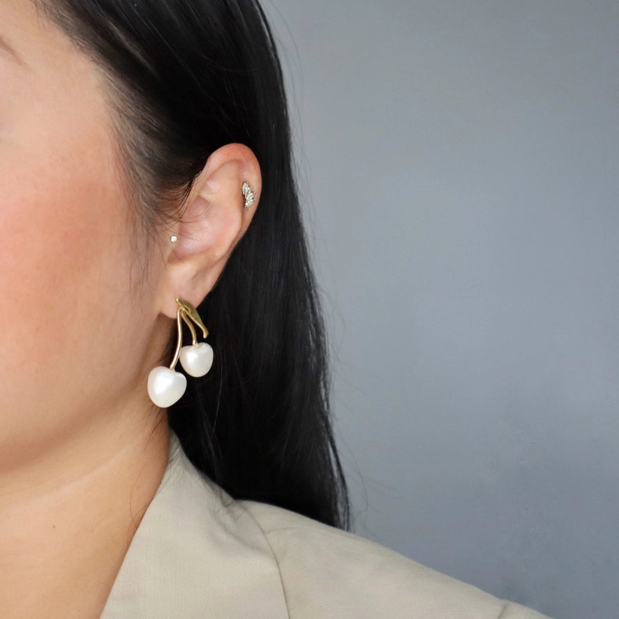 Cherry Pearl Earrings