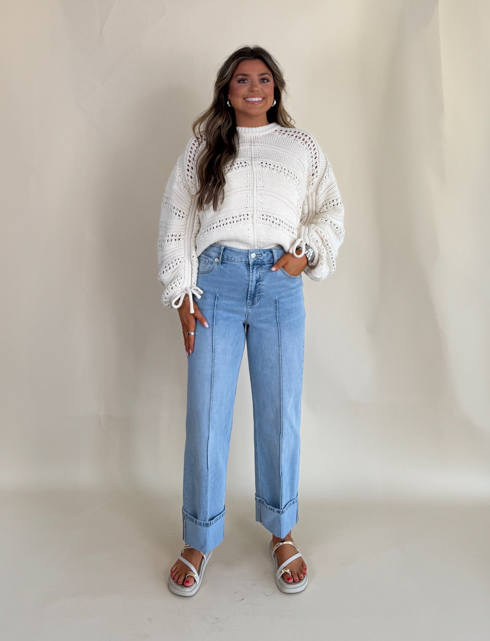 Holly Straight Leg Jean | Boulevard