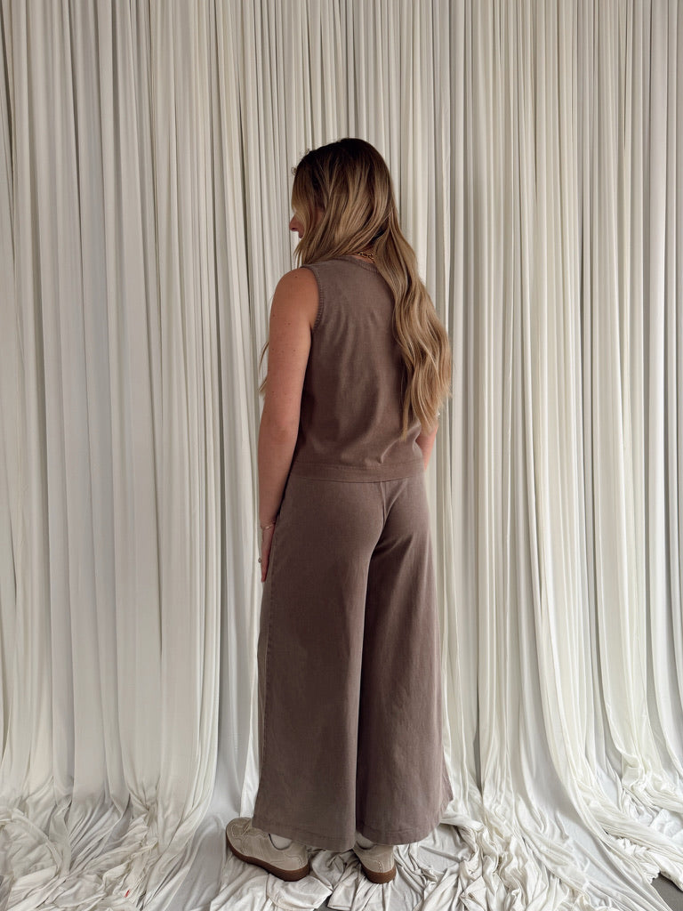 Z-Supply Scout Jersey Crop Flare Pant Perfectly