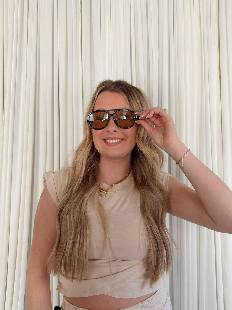 Acetate Frame Sunglasses