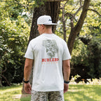 Short Sleeve Tee - Fish Wild - Ash Grey