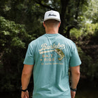 Short Sleeve Tee - Bait And Rigs - Cyan