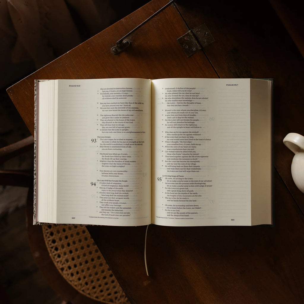 ESV Single Column Journaling Bible - Clover