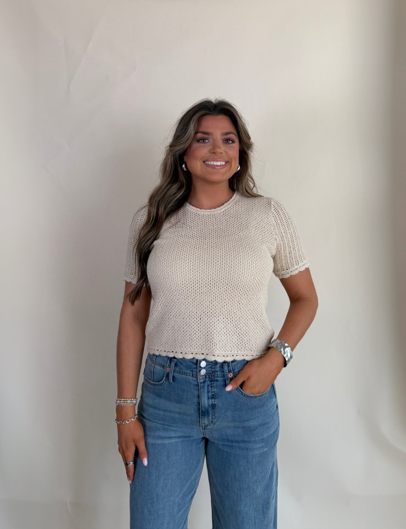 Solano Crochet Sweater