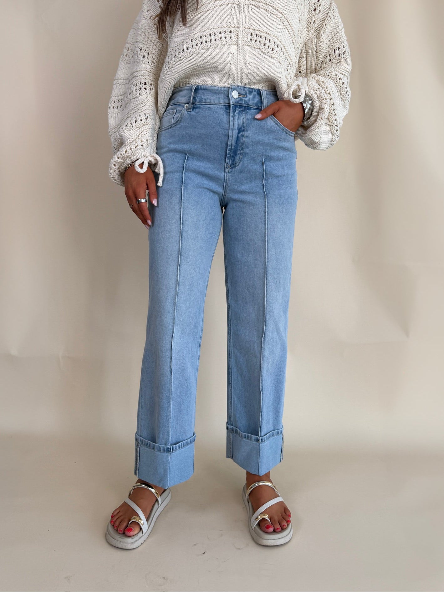 Holly Straight Leg Jean | Boulevard