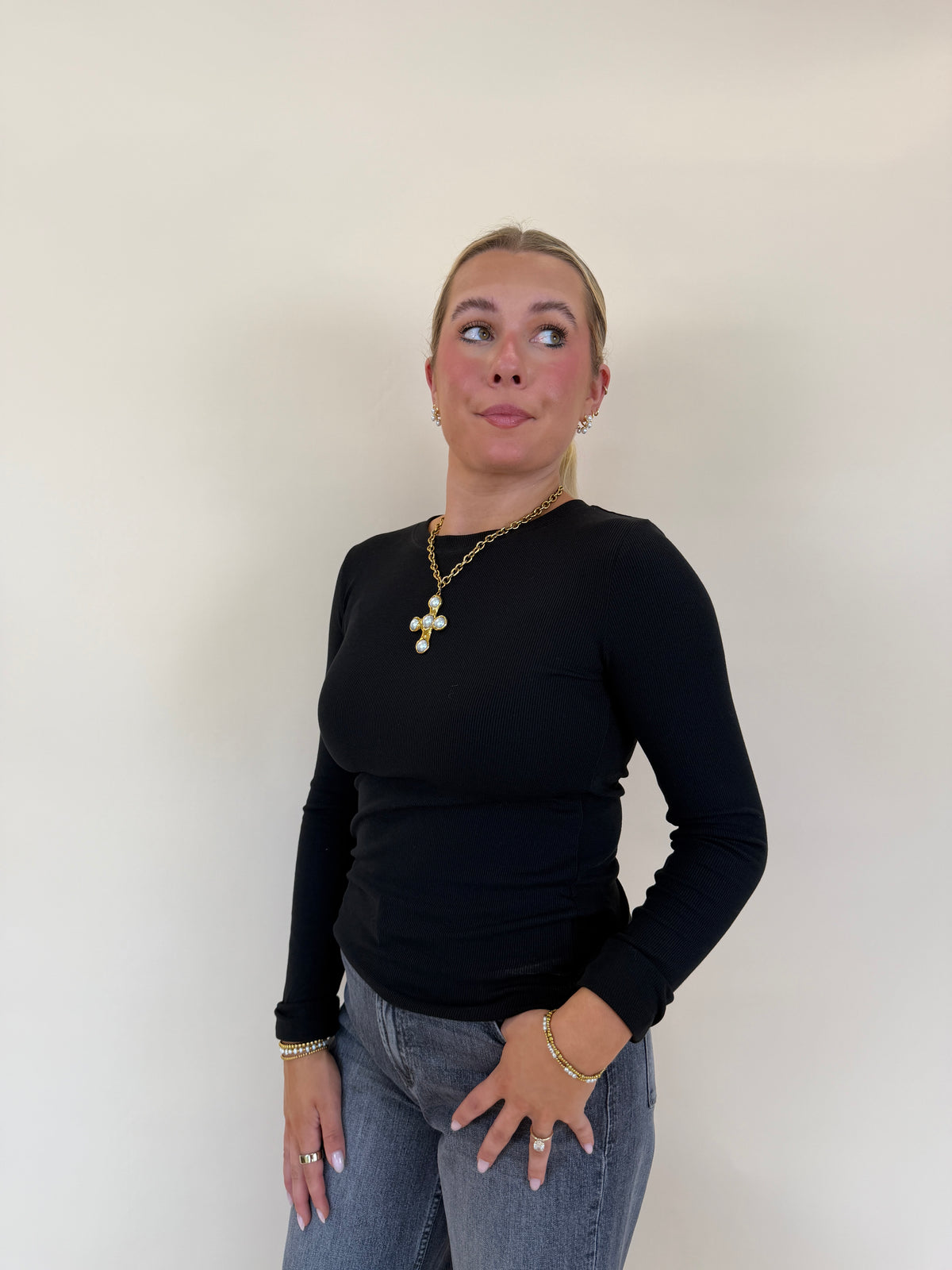 Ribbed Knit Top