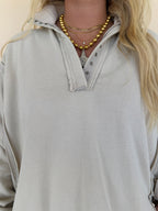 Snow Washed Pull Over