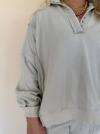 Snow Washed Pull Over