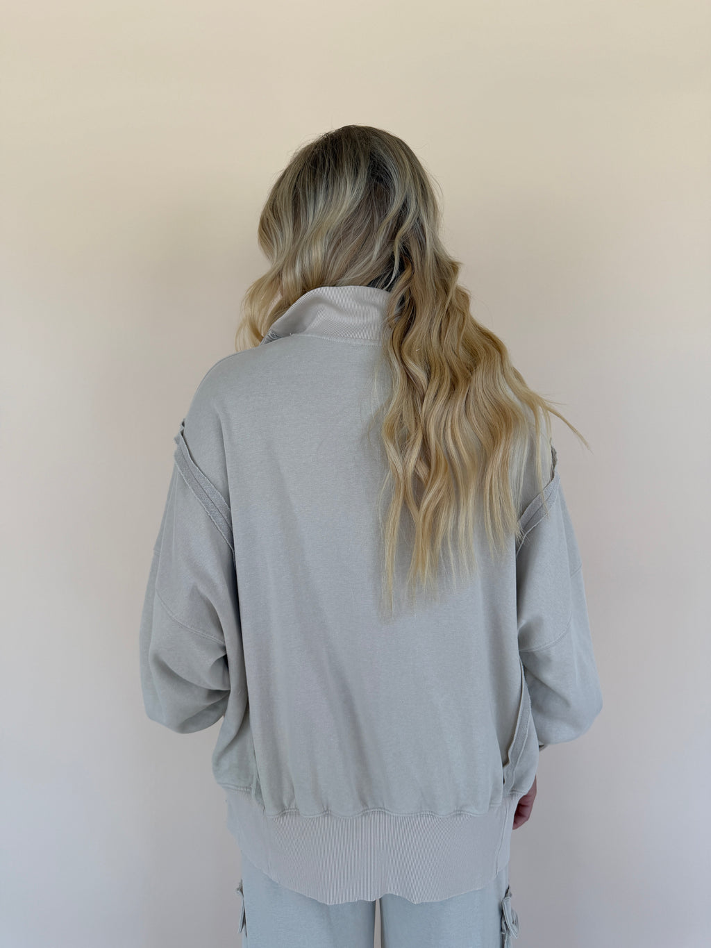 Snow Washed Pull Over