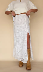 Emrie Eyelet Skirt