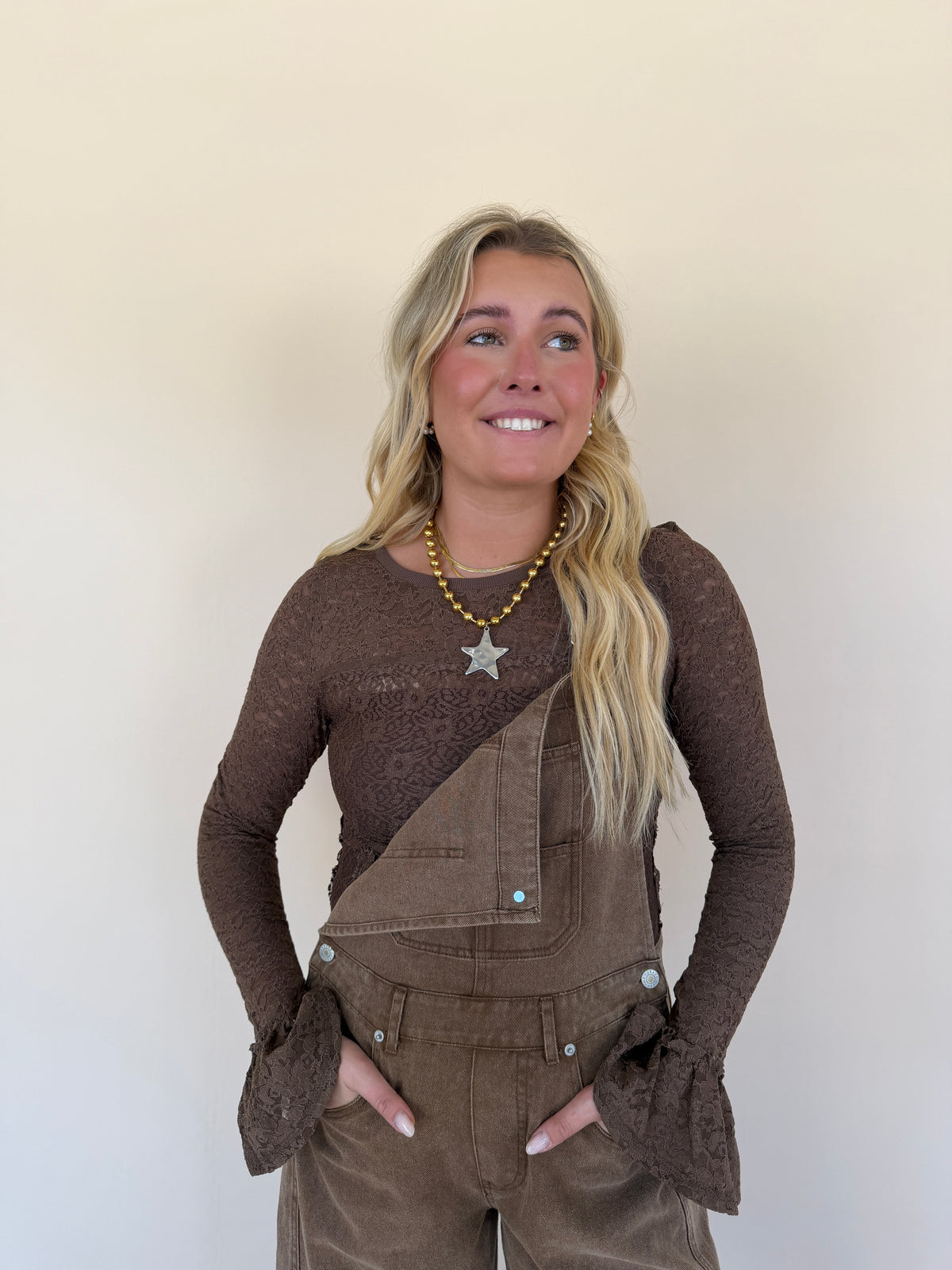 Mineral Washed Barrel Jumpsuit