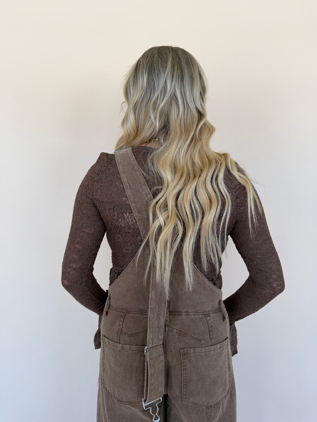 Mineral Washed Barrel Jumpsuit