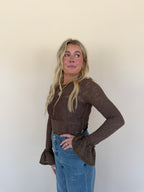 Floral Lace Layering Top