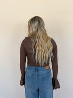 Floral Lace Layering Top