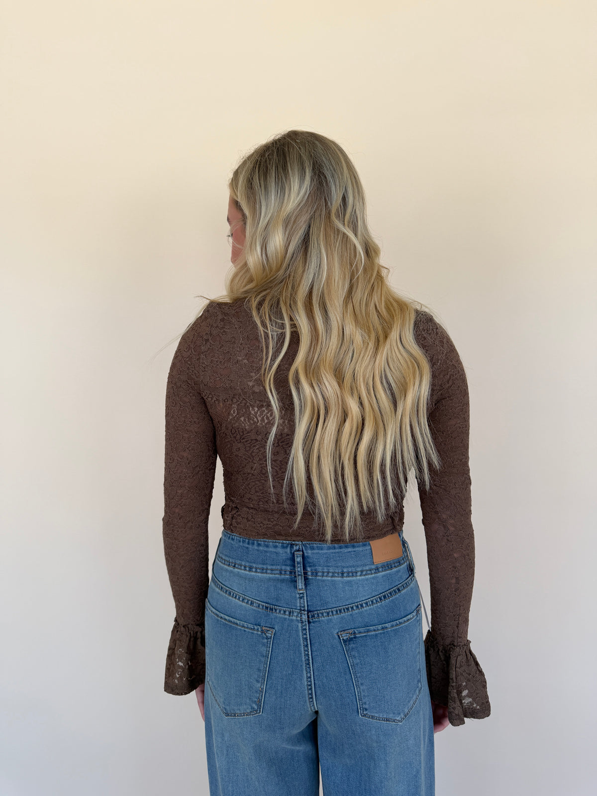 Floral Lace Layering Top