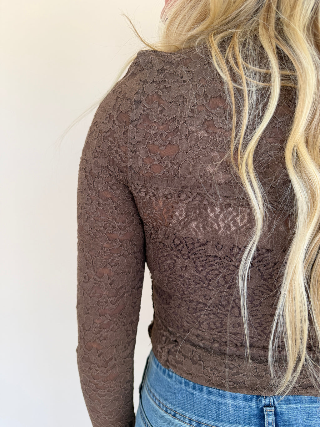 Floral Lace Layering Top