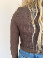 Floral Lace Layering Top