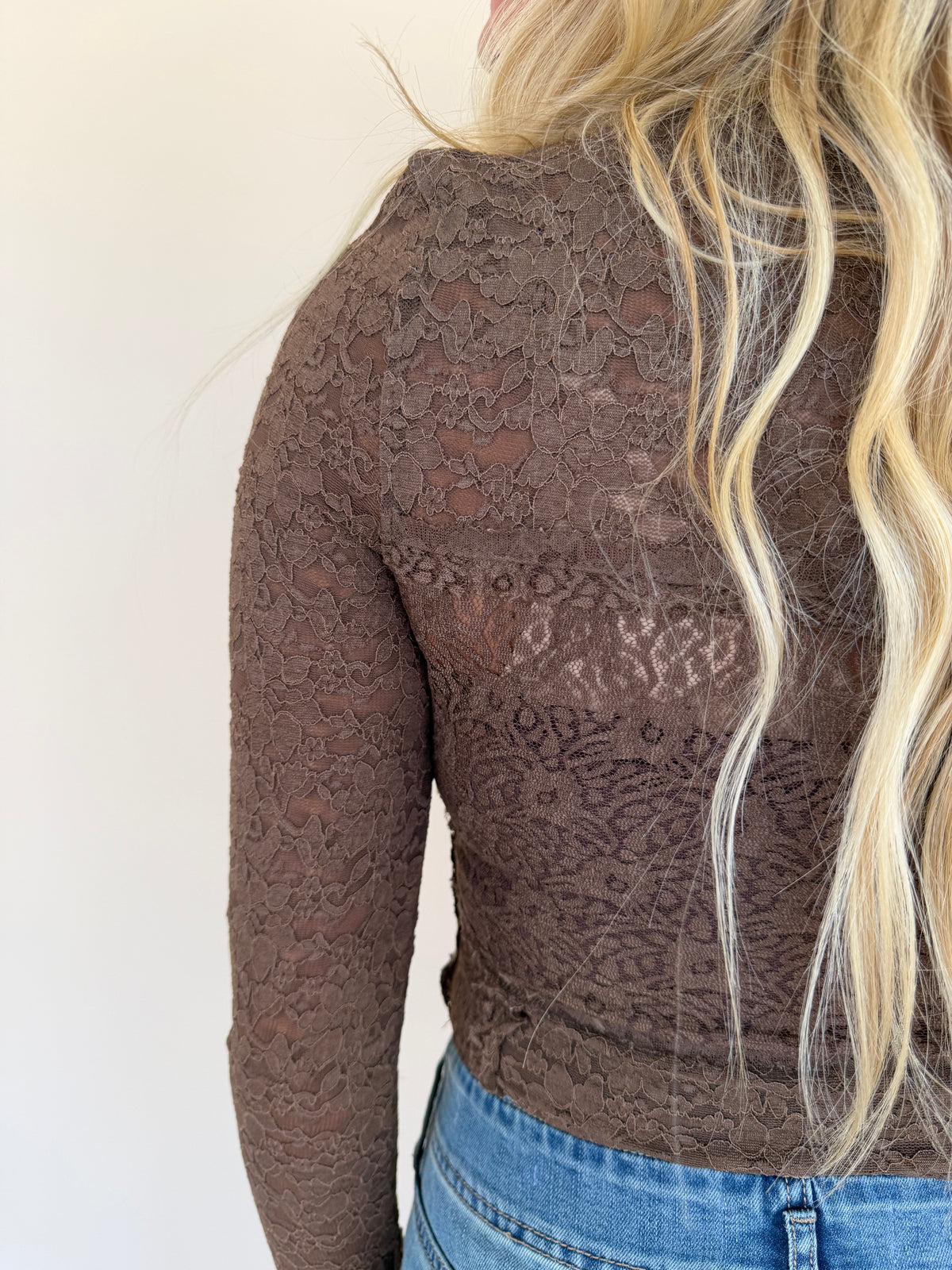 Floral Lace Layering Top
