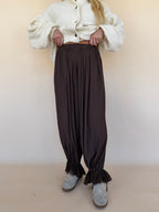 Lace Trim Pants