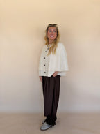 Lace Trim Pants