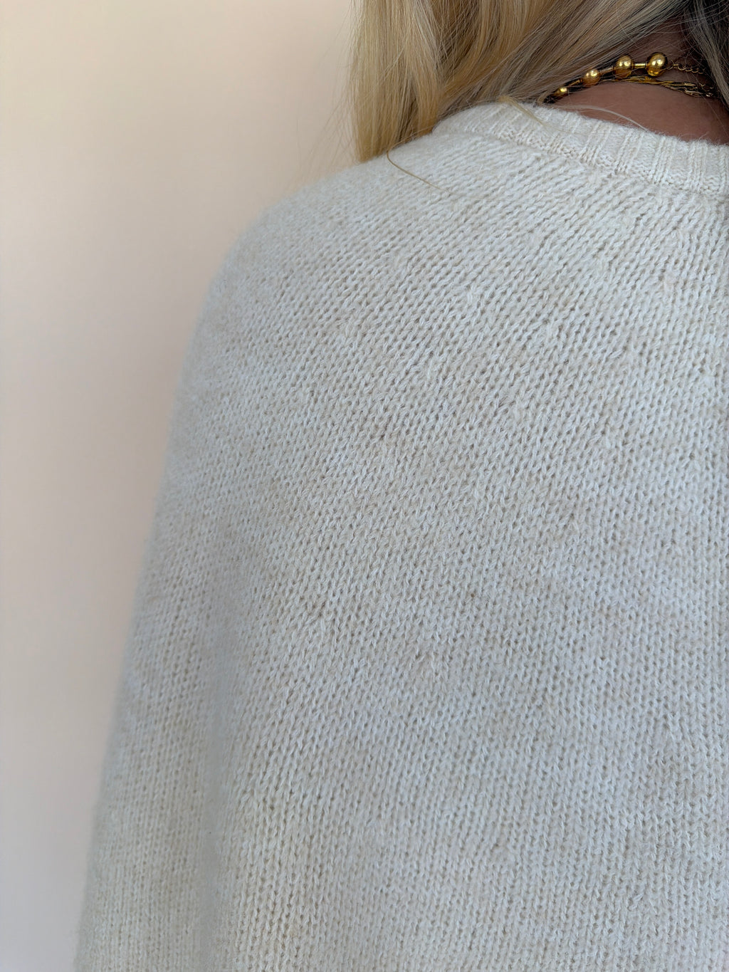 Button Cape Cardigan Sweater