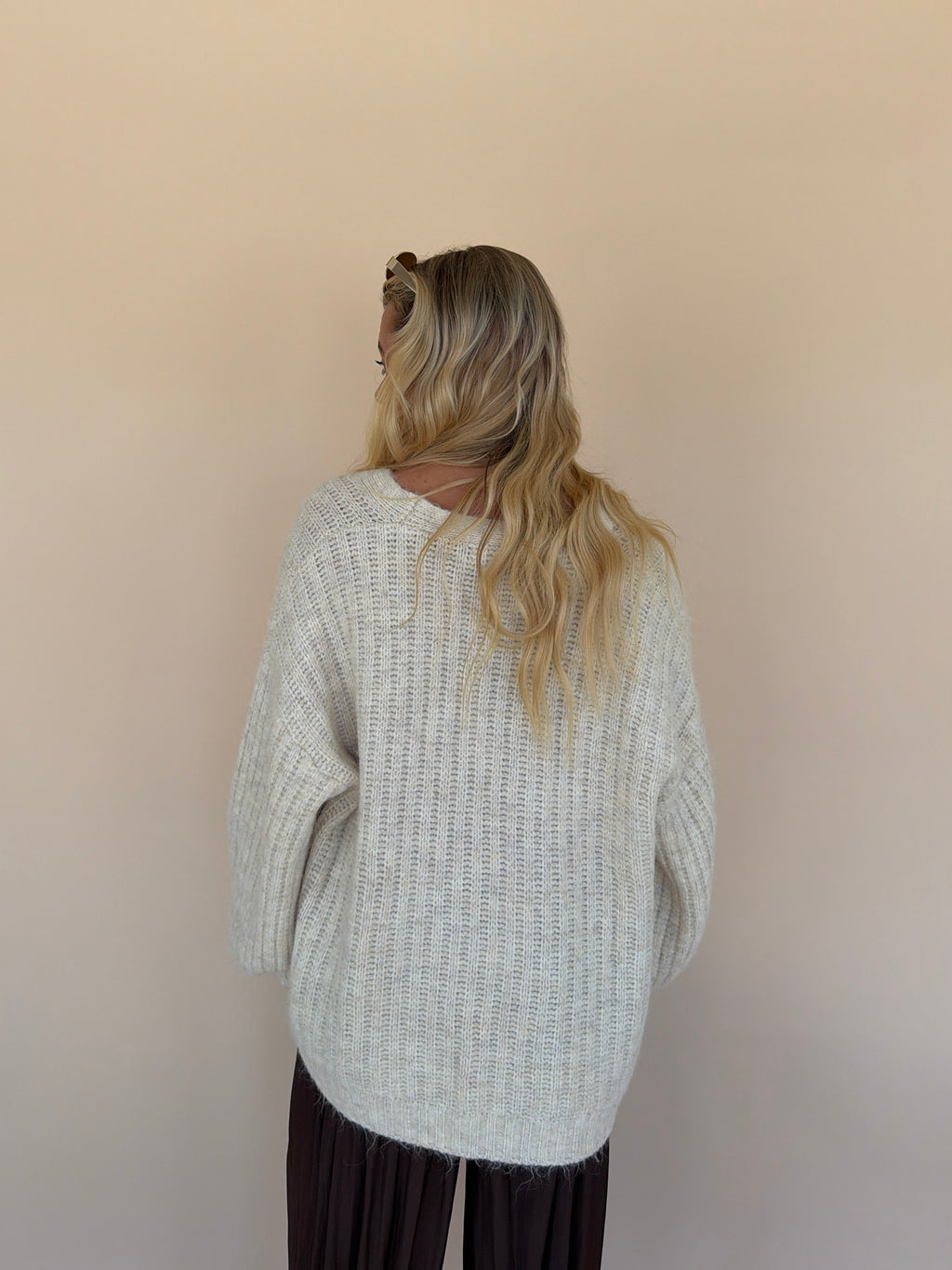 Ribbed Knit Cardigan